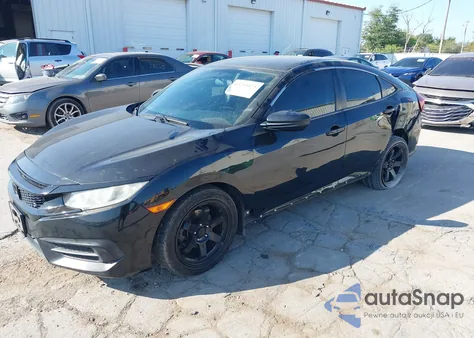 2016 Honda Civic Lx из США, поврежденный, VIN 19XFC2F56GE001154